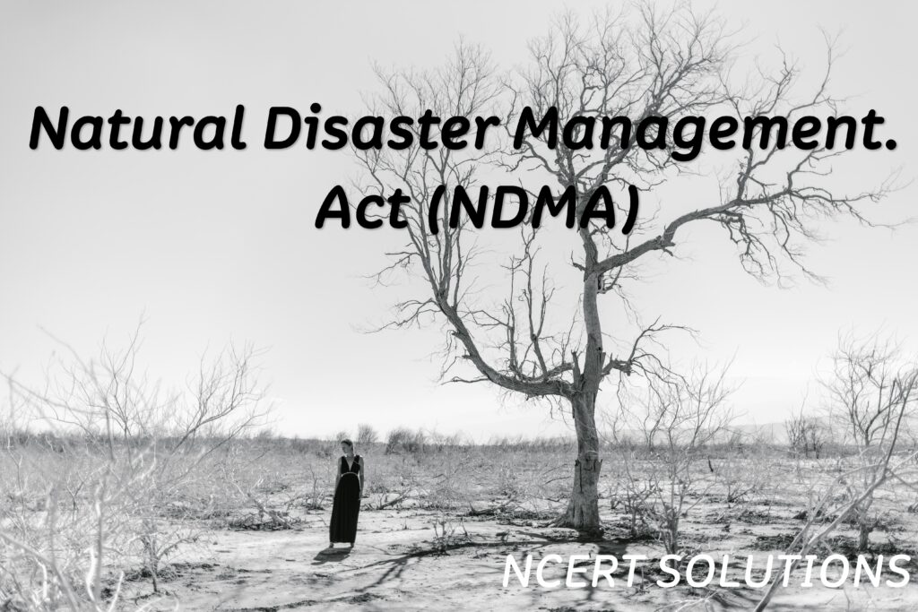 NDMA (National Disaster Management Act - 2005)