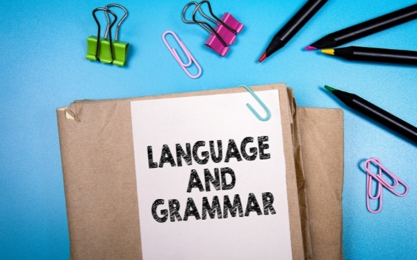 Language and Grammar in writing - Language skills