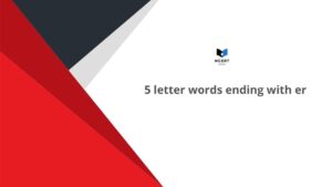 5 letter word ending with er (1)