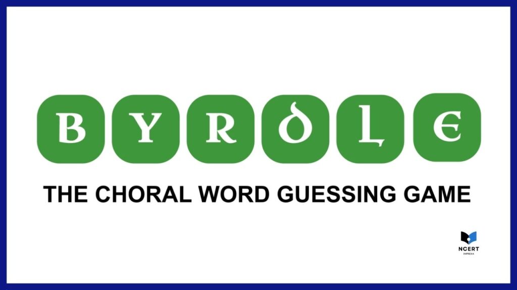 Byrdle: Play choral word guessing game online