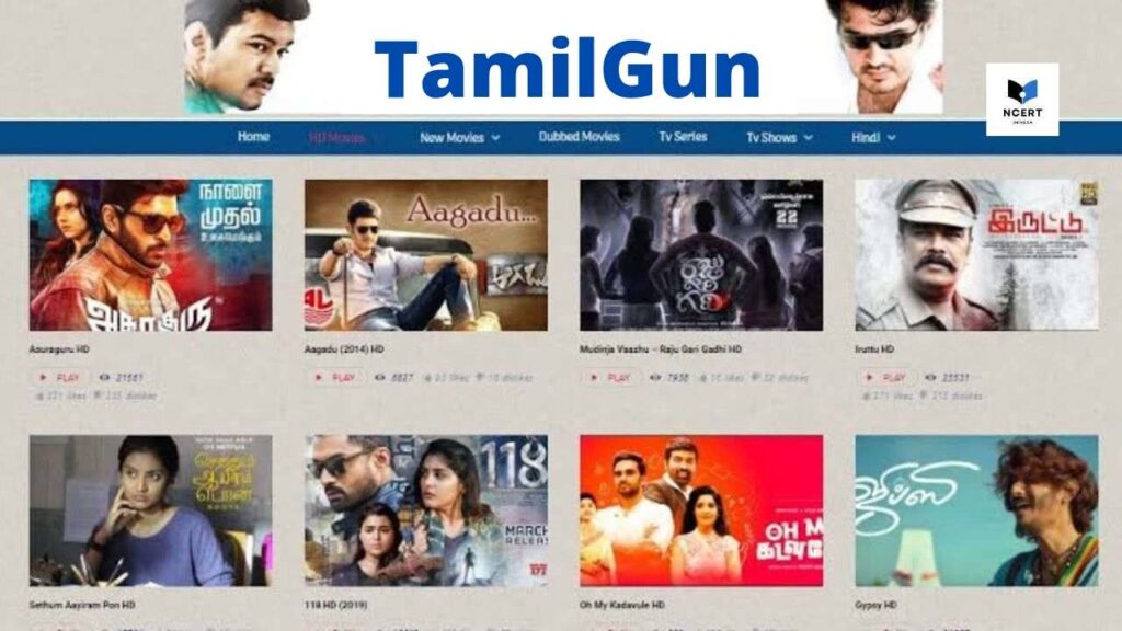 TamilGun Website Leaks HD 720 Tamil Movies for free 2022