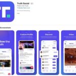 Truth Social app