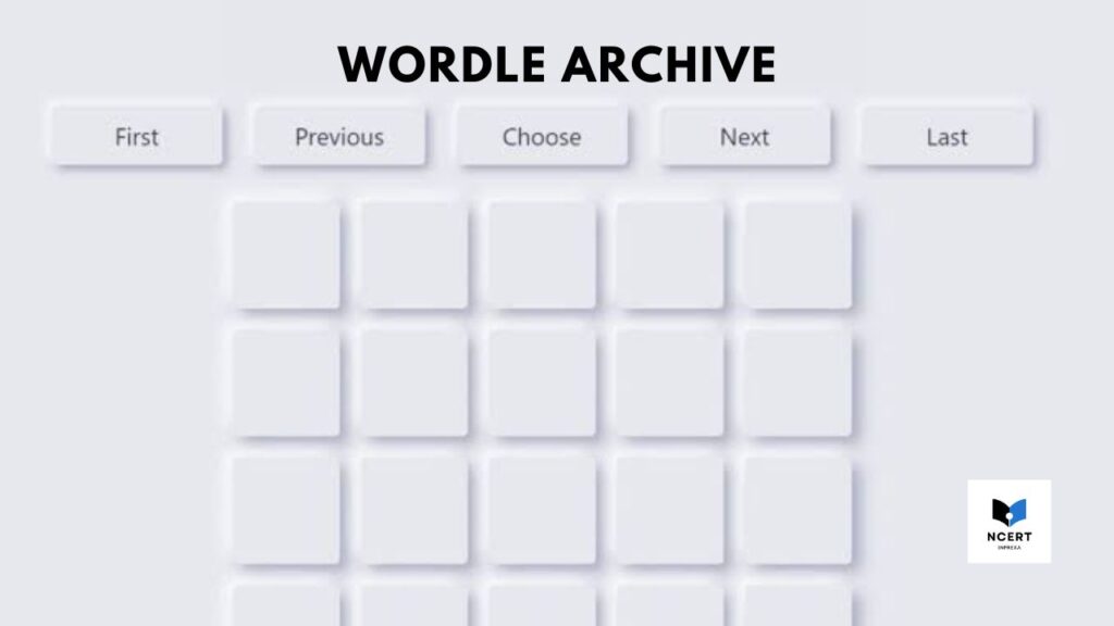 Wordle archive