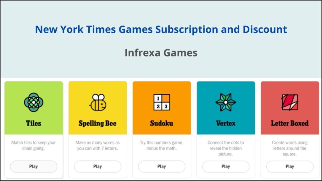 New York Times Games Subscription And Discount