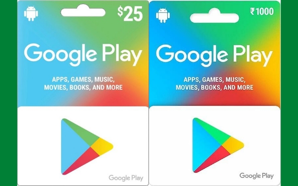 How to buy a Google play gift card online