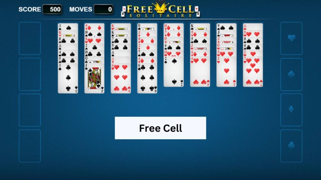 Free Cell: Play free cell game online