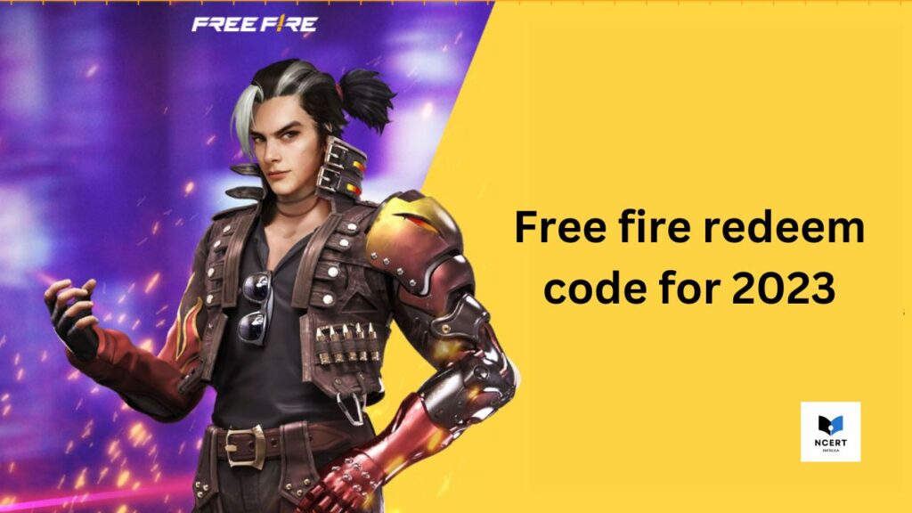 Free fire redeem code for 2023