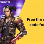 Free fire redeem code for 2023
