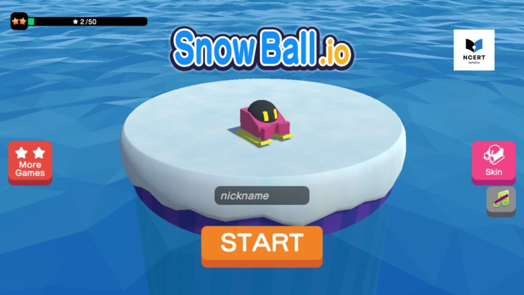 Play Snowball .io [Full Screen] on Infrexa