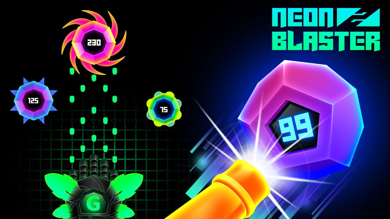 How to play Neon Blaster game? - infrexa