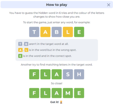 Wordle UK Game Guide