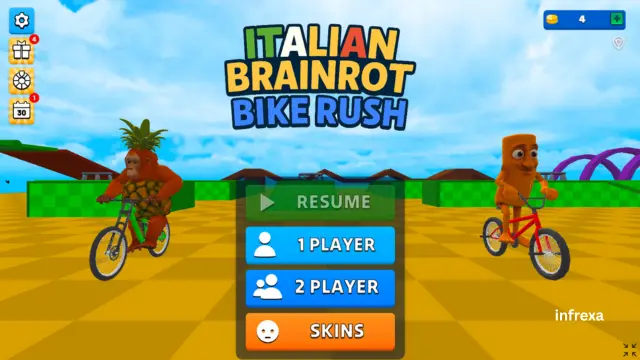 In game screenshot showing important Menus