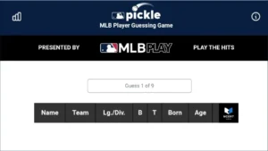 MLB Pickles